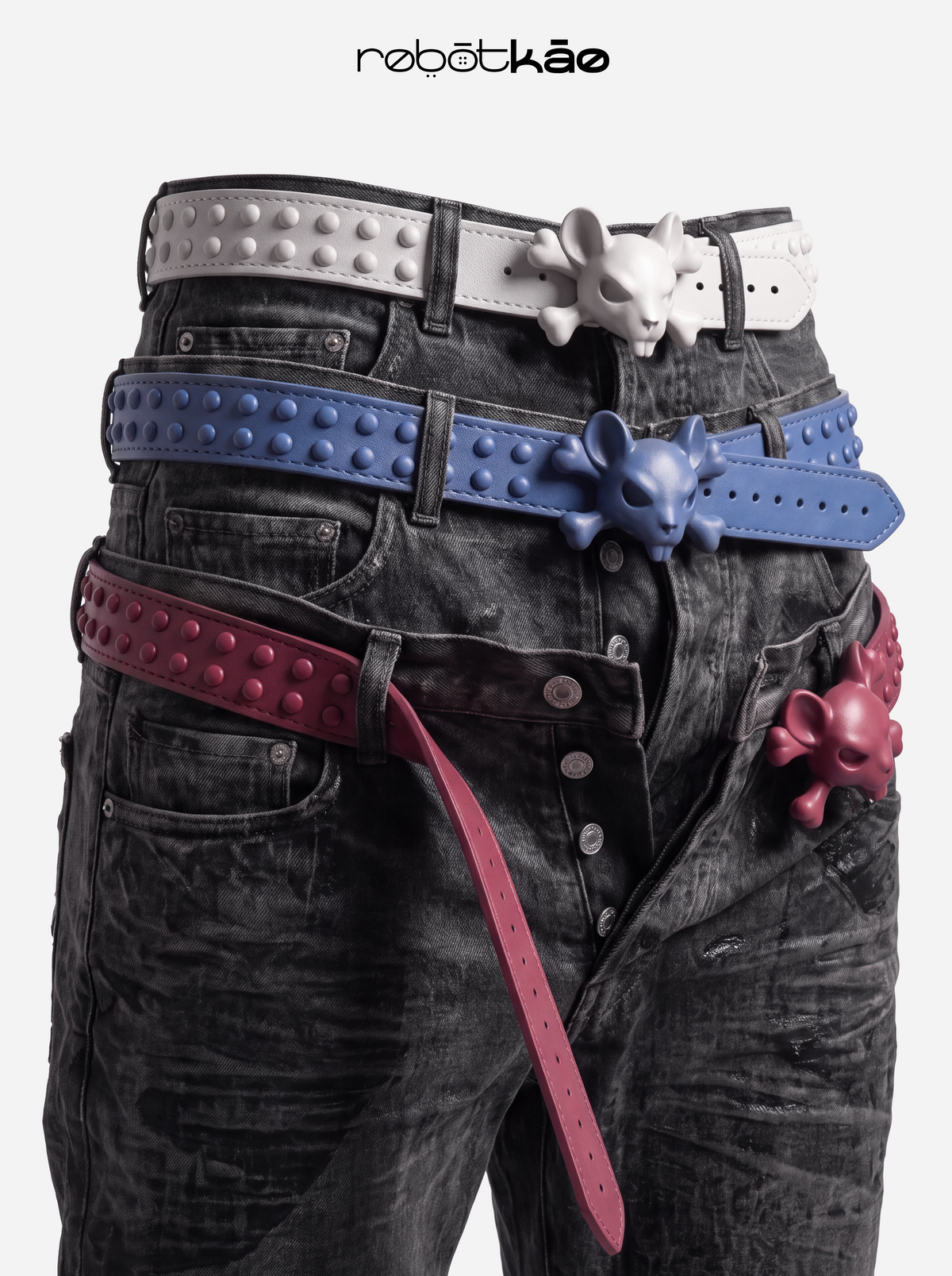 WHITE CHROMATIC BELT